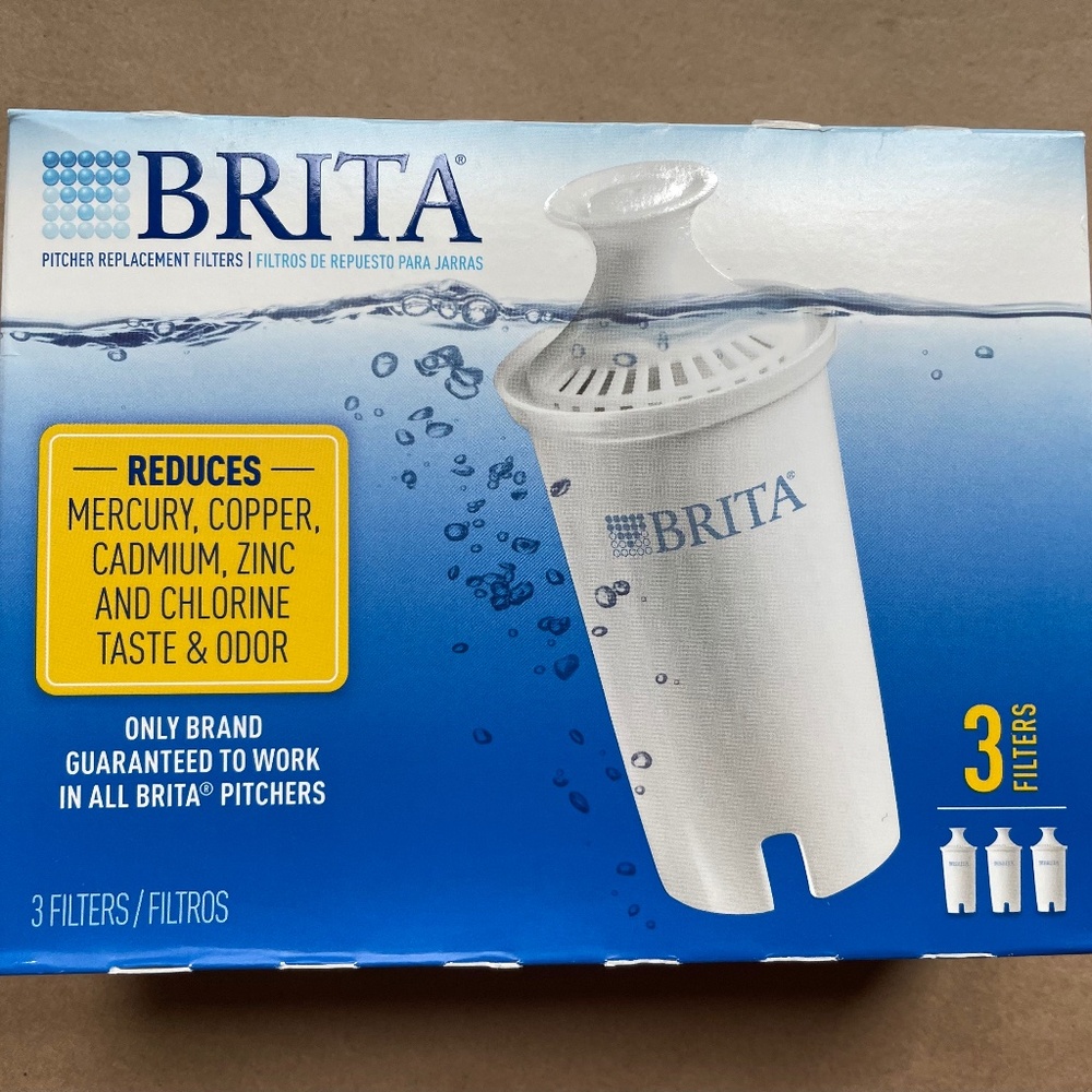 BRITA Water FILTERS Set of 3 NEW Unopened